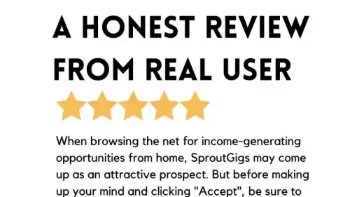 SproutGigs - A Honest Review From Real User